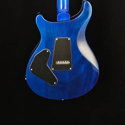 PRS SE Custom 24 Semi-Hollow Piezo Electric Guitar - Lake Blue image 8