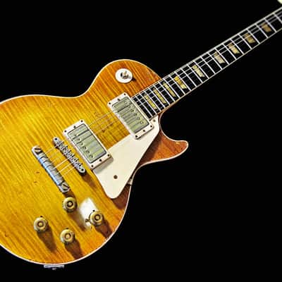 Gibson Custom Shop Tom Doyle "TIME MACHINE" #86 “SUPER PREMIUM” Historic Aged '59 Les Paul ~ R9 w/Doyle Coils PAF – Vintage 1959 Relic Burst image 5