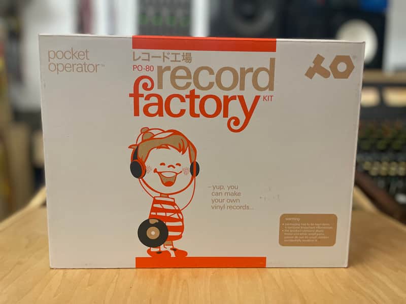 Teenage Engineering PO-80 Record Factory 2022 Orange image 1