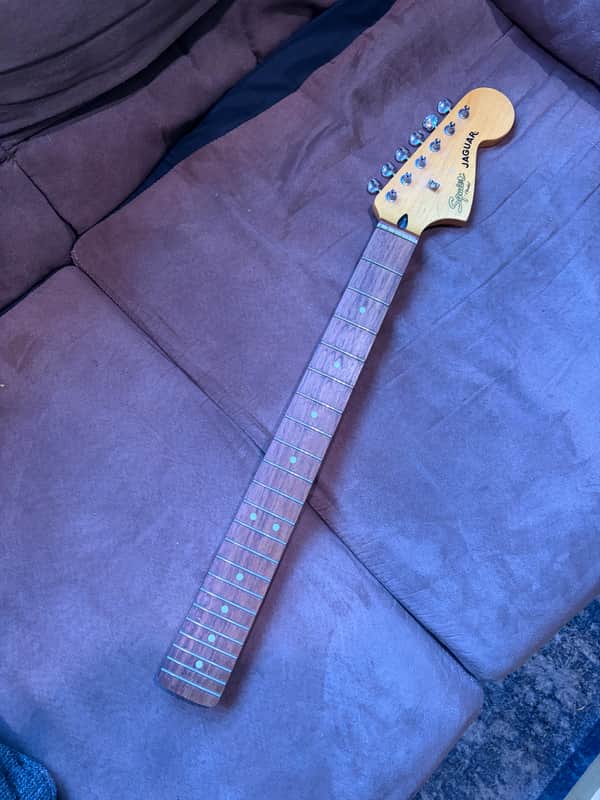 Squier Jaguar neck 2000s - Amber image 1