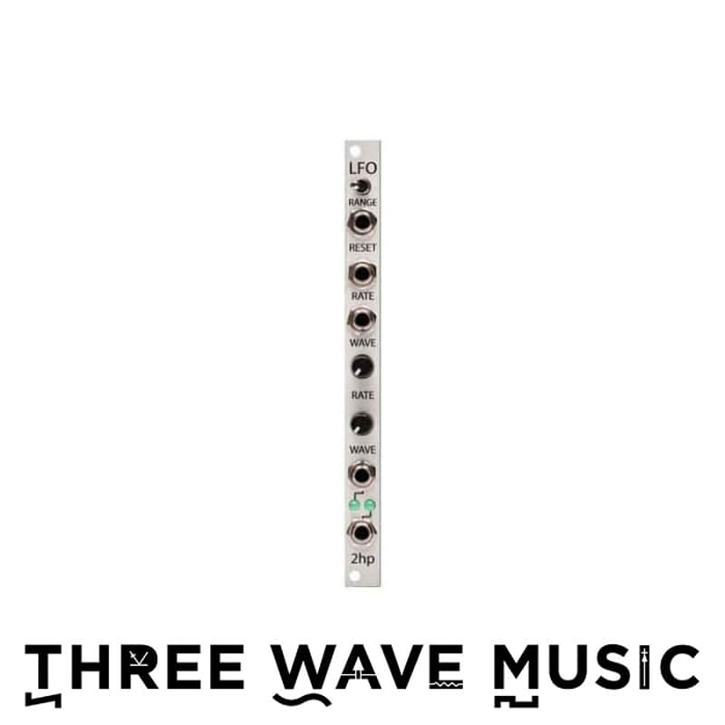 2hp LFO V2 - Voltage Controlled Low Frequency Oscillator [Three Wave Music] image 1