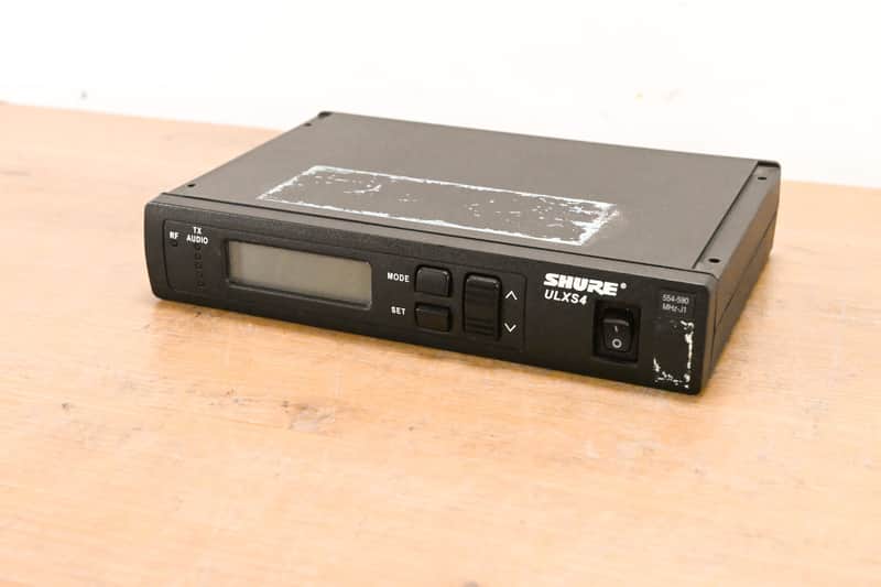 Shure ULXS4 Wireless Receiver - J1 Band: 554-590 MHz (NO POWER SUPPLY) CG0101P image 1