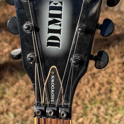 2011 Dean Dimebag Darrell Signature Showdown ML W/OHSC Black Dime Pantera Shadow image 5