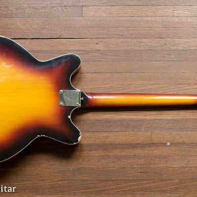Fender pre-Coronado I (Aztec, Fantasy) 1965 Sunburst Neck image 5