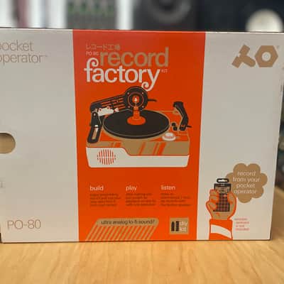 Teenage Engineering PO-80 Record Factory 2022 Orange image 2
