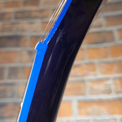 Gibson 2024 Custom Shop Les Paul Custom Blue Widow w/ OHSC - Small Headstock Repair image 20