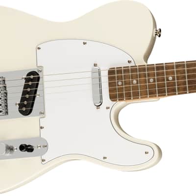 Squier by Fender Affinity Series™ Telecaster, White Pickguard, Olympic White image 5