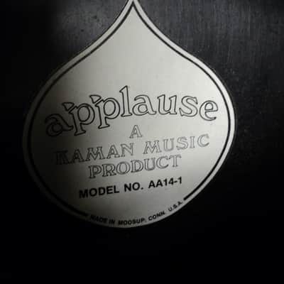 Vintage Ovation Applause 1974 Aluminum Neck Acoustic Guitar USA image 3