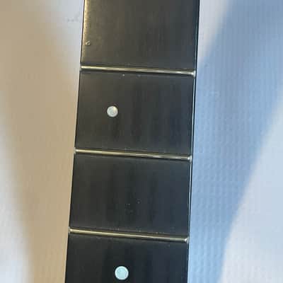 2021 Indonesian Kramer Nightswan Reverse Guitar Neck 24 Fret Floyd Ready Ebony Board Aztec Marble image 10