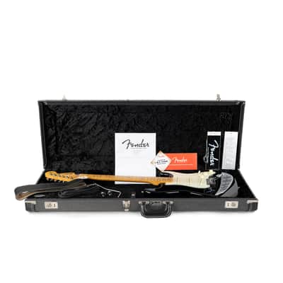 Used Fender The Edge Signature Stratocaster Black 2016 image 10