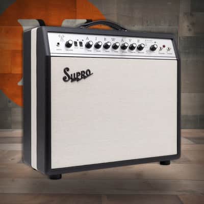 Supro Airwave 1x12 Combo - Black & Cream (1825RT) image 3