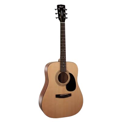 Cort AD810 Dreadnought Acoustic Guitar - Open Pore Natural - Open Box image 2