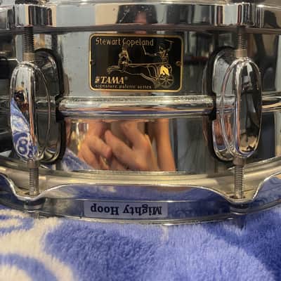 Tama SC145 Stewart Copeland Signature 5x14" Brass Snare Drum 2010s - Chrome Over Brass image 4