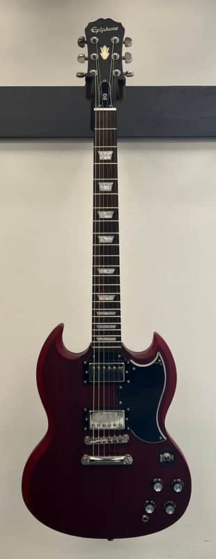 Epiphone SG G-400 2016 - Satin Cherry image 1
