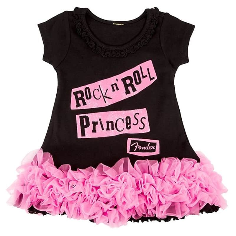 Fender Rock n' Roll Princess Dress, Black, 4 yr 2016 image 2