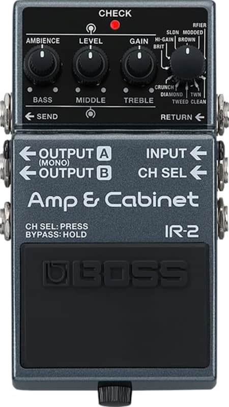 Boss IR-2 Amp and Cabinet Simulator Effects Pedal image 1