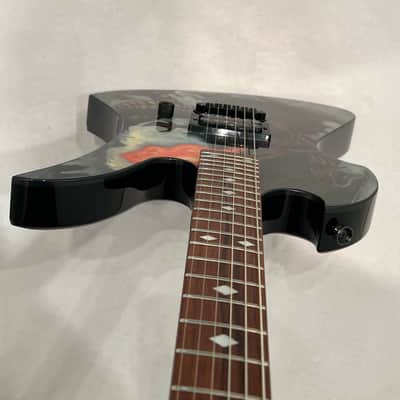 Immagine B.C. Rich Mockingbird Body Art Collection Fire Breather 2003 Electric Guitar  Fire Breather - 11