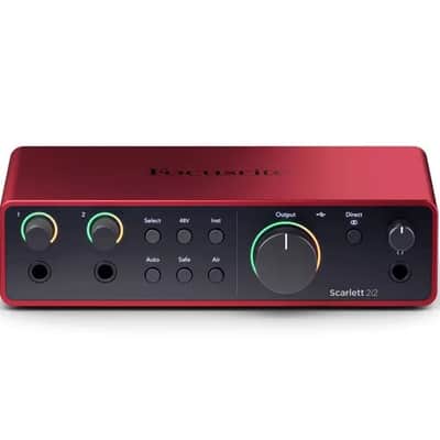 FOCUSRITE SCARLETT 2I2 (4th Gen)  Audio Interface2-Channel image 3