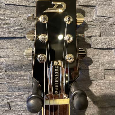 Duesenberg The Falken with Stop Bar Tailpiece 2021 - Black image 5