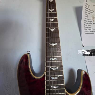 Schecter Omen Extreme-7 2010 - Present - Black Cherry image 3