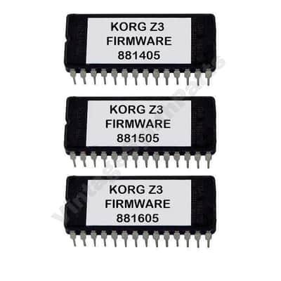 Korg Z3 Firmware Os Eprom Guitar Synthesizer Z-3 Rom