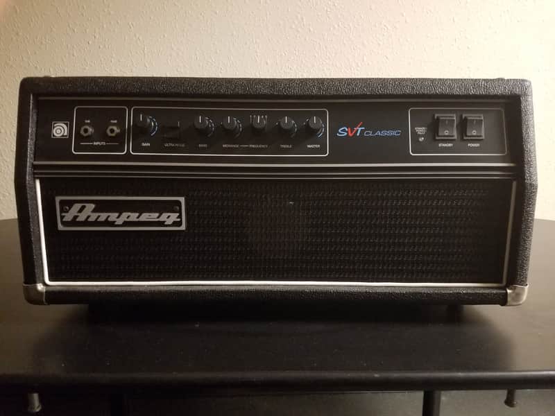 Ampeg SVT-CL Classic Series 300-Watt Tube Bass Amp Head 1994 - 1999 image 1