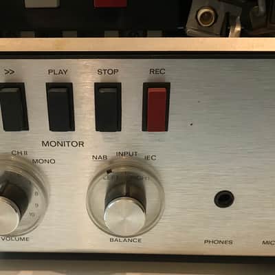 Revox A77 MKII 1970s Black/Silver/Wood image 10