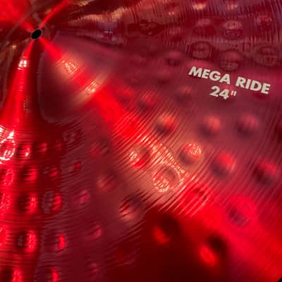 Paiste 24" Color Sound 900 Red Mega Ride Cymbal image 4