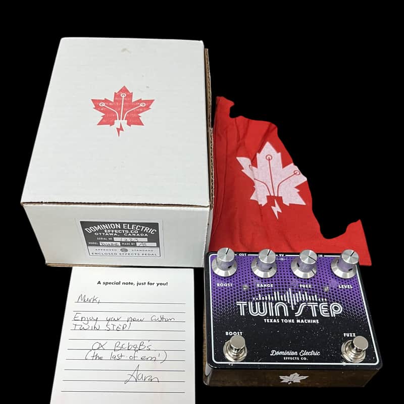 Dominion Twin Step Fuzz With BC108B transistors X14057 image 1