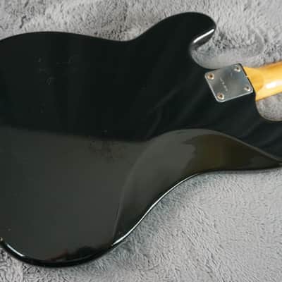 Heart Man Suzuki Precision/Musicmaster Style Bass 1970s - Black image 14