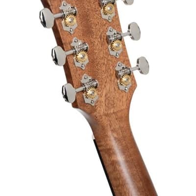 Cort CORE-MC Ovangkol Acoustic-Electric Guitar w/Gig-bag. Black Top Semi Gloss DIRECT SHIP image 15