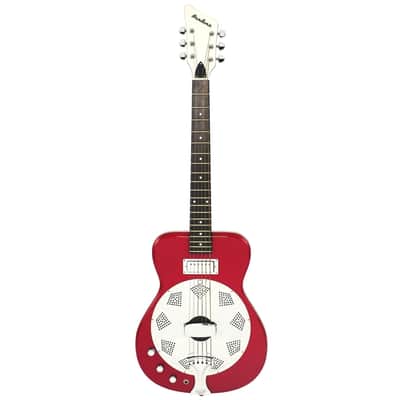 Airline Guitars Folkstar Red Left-Handed image 4