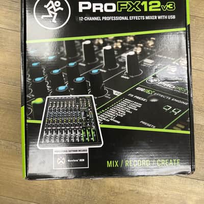 Mackie ProFX12v3 12-Channel Effects Mixer 2020 - Present - Dark Gray image 1