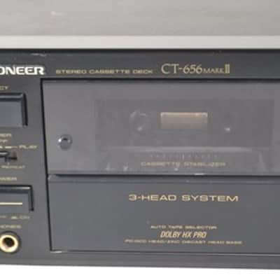 Pioneer CT-656 Mark II Stereo Cassette Deck 3-Head Dolby HX Pro image 3