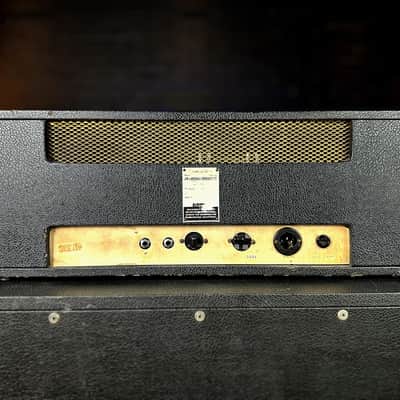 *RARE* Marshall Half Stack JTM45 MKII Lead Plexi 1965 Gold Block Logo Head & Cabinet Marshall 4x12 *Collector Level* image 6