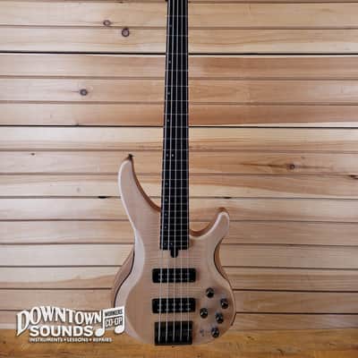 Yamaha TRBX605FM 5-String Bass - Natural Satin image 2