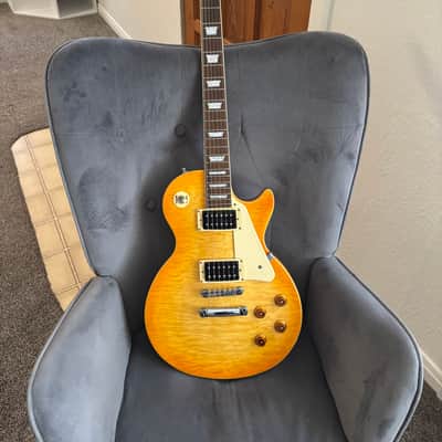 Epiphone Les Paul Classic Plain Top Honey Burst 2010 [SN