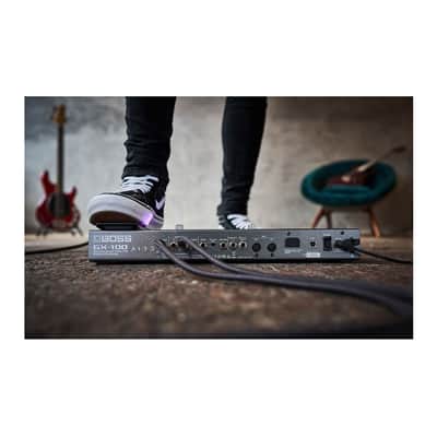 BOSS GX-100 23 AIRD Amplifiers Eight Custom Footswitches 100 Preset Memories Color Touch Display Sleek and Ultra Modern Guitar Multi-effects Pedal with BOSS Tone Studio image 6