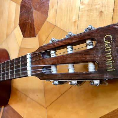 Vintage Original Rare 1960s Giannini GN-50 Rosewoood Mohogany Classical Guitar -Brazil image 7