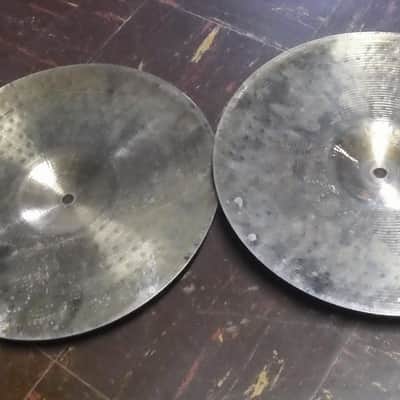 Wuhan S series 14” hihat cymbals B20 brass hand-hammered image 3