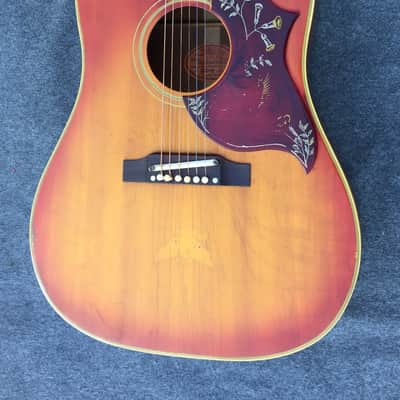 Gibson Hummingbird 1965 Cherry Sunburst image 2