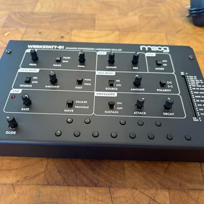 Moog Werkstatt-Ø1 Analog Synthesizer Kit 2020 - Present - Black image 2