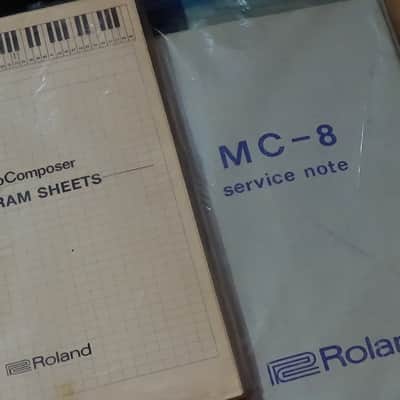 Roland Mc-8 Microcomposer And  Mc-8 Interface image 15