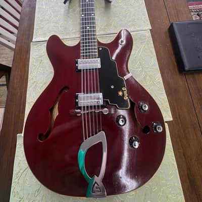 Guild Starfire XII. Semi-hollow Electric Guitar.(DC-314)(1966)(Original Case)(Hoboken) image 3
