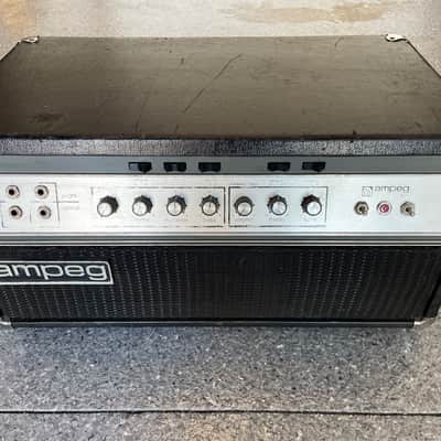 Ampeg SVT "Black Line" 300-Watt Bass Amp Head 1972 - 1975 - Black image 1