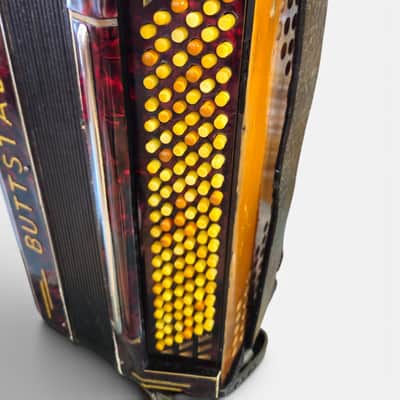 Buttstadt Piano Accordion Germany 1930s-1940s, Professionally Restored + Original Case image 14