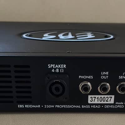 EBS Reidmar 250-Watt Lightweight Bass Head (not ampeg, aquilar) image 4