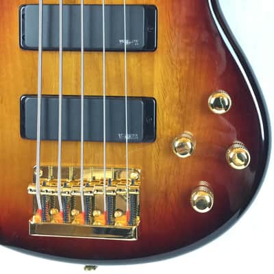 Yamaha BBG5S 5 String Bass Sunburst image 7