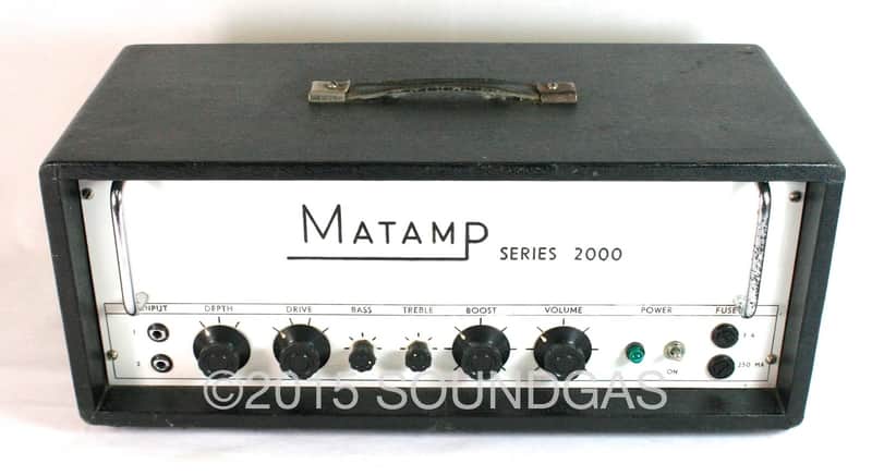 Matamp Series 2000 Bass Head 1964 image 1