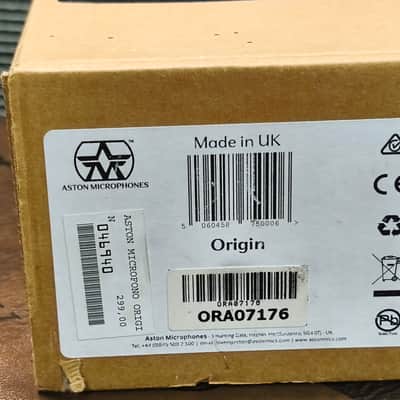 Aston Origin Large Diaphragm Cardioid Condenser Microphone 2010s - Metal image 10